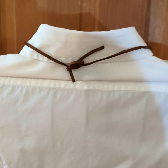 Handmade Genuine Leather Natural Wood Necklace Choker Bracelet Black #09 - Picture 6 of 11